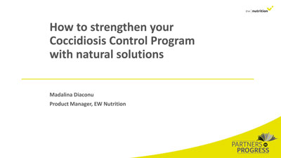 Madalina Diaconu Coccidiosis Control