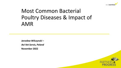 Jaroslaw Wilczynski Most Common Bacterial Poultry Diseases